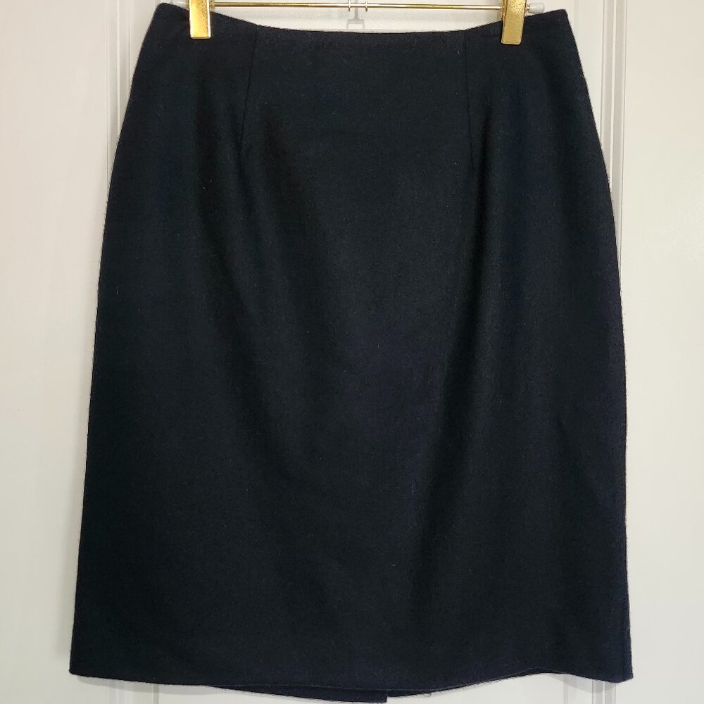 VTG Requirements Pure Wool Pencil Skirt Made in USA
